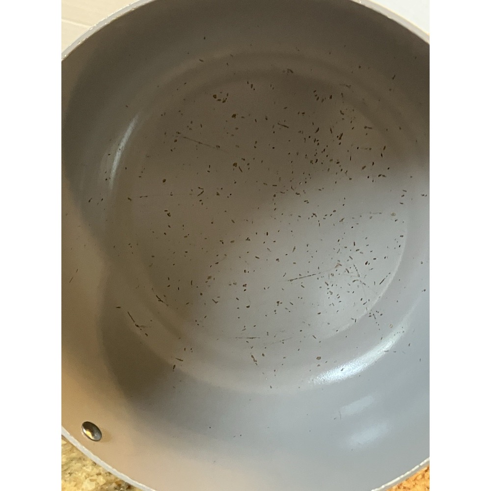 Caraway home 6.5qt nonstick ceramic dutch oven Cream. Read Description Sell - Picture 3 of 4